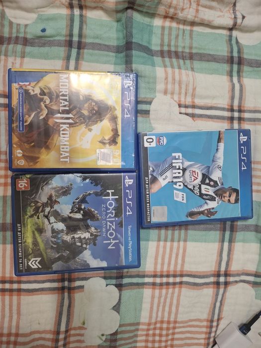 Обменяю диски на пс4