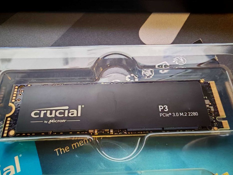 Crucial P3 4TB SSD диск  NVMe, M.2 2280
