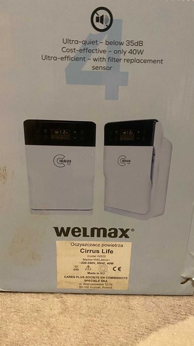 Пречиствател на въздух Welmax Cirrus Life W500