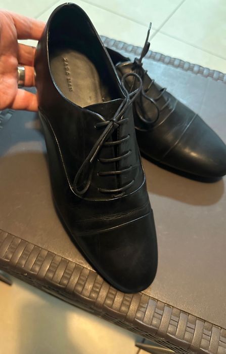 Pantofi barbati piele naturala Zara Man