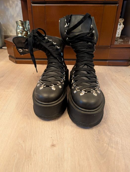 Ghete de piele neagra Mauri masura 39