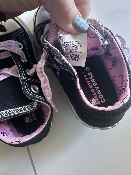 Оригинални детски кецове Converse за момиченце 23  размер