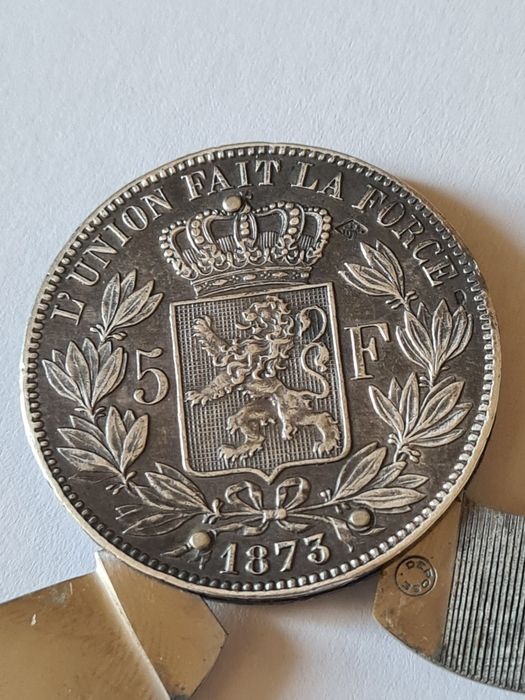 Moneda argint  modificata