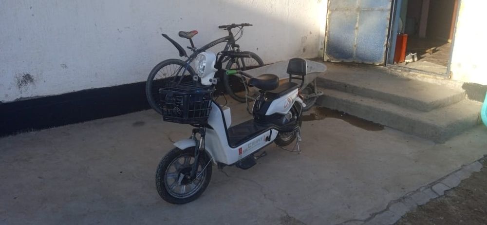 Мапед и велосипед