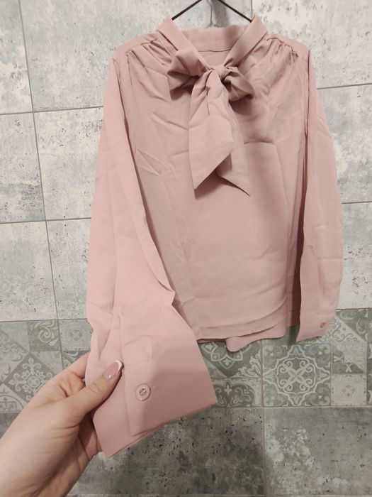 Bluză elegantă damă S noua roz