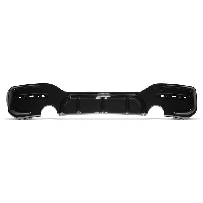 Difuzor Bara Spate M Prelungire Extensie BMW F20 F21 LCI Facelift (15-19), 135i Style, Negru Lucios