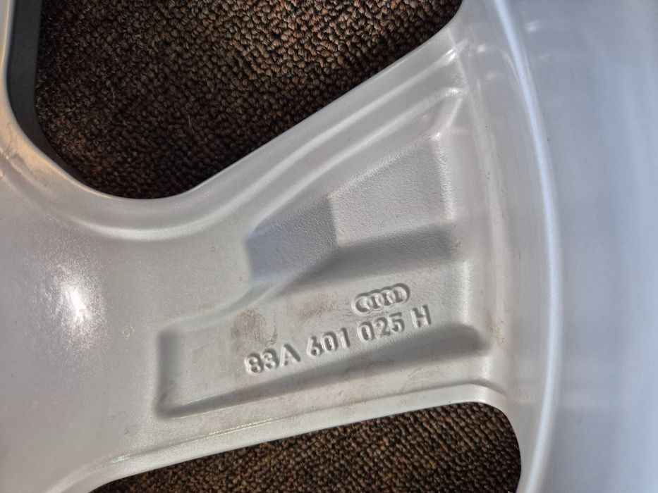 4 Jante Aliaj 5x112 18'' 7J ET 43 - OEM AUDI Q2 Q3 / VW Passat Touran Sharan T-Roc Tiguan / Skoda Octavia Karoq Kodiaq CA NOI !