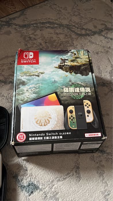 nintendo switch oled zelda edition