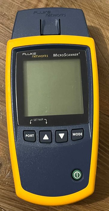 Tester cabluri retea FLUKE Networks MicroScanner2 LAN (UTP si coaxial)