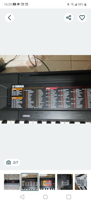 Orgă YamahaPSR FS1