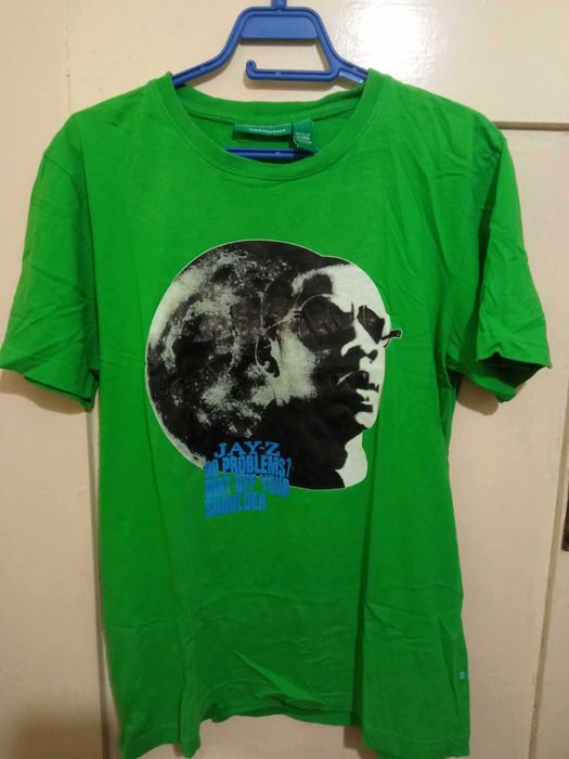 Оригинални мъжки дънки Ecko в топ състояние и тениска Jay-Z (Rocawear)