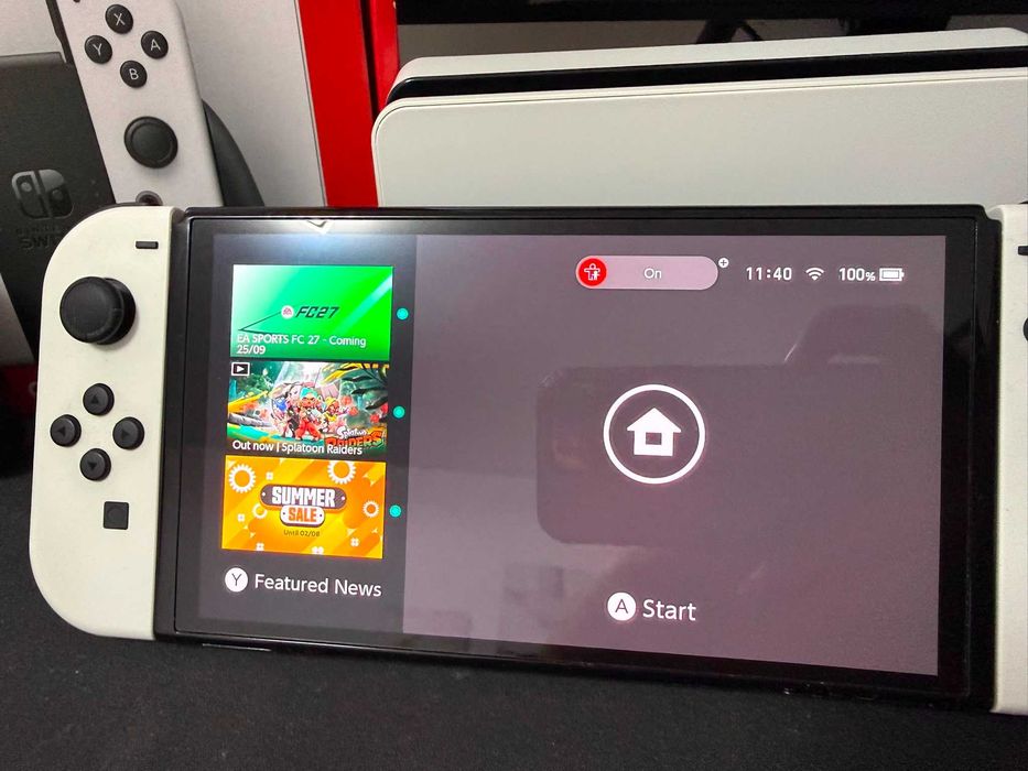 Nintendo Switch Oled, White