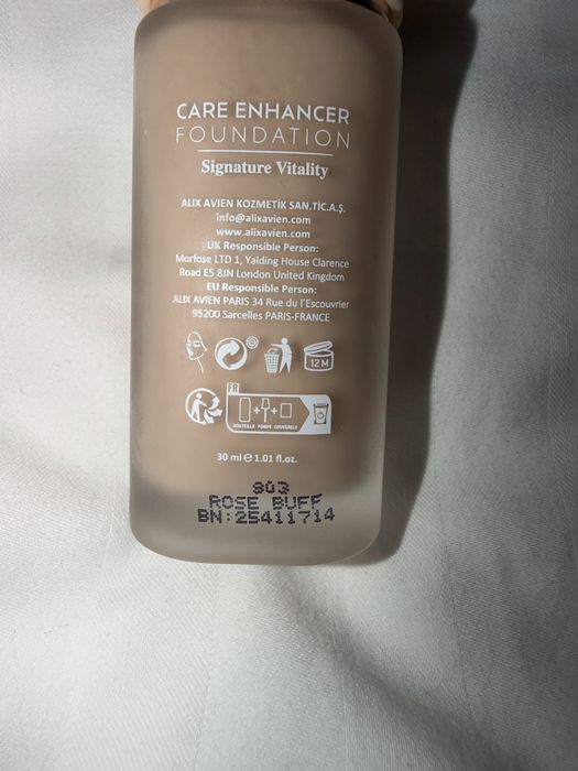 Alix Avien Фон дьо тен Care Enhancer, SPF30, 803 номер , 30 ml