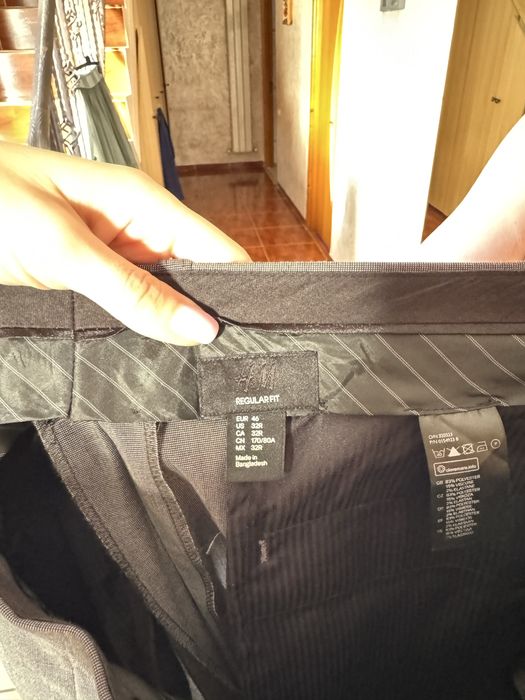 Vand costum Gri H&M purtat o singura data