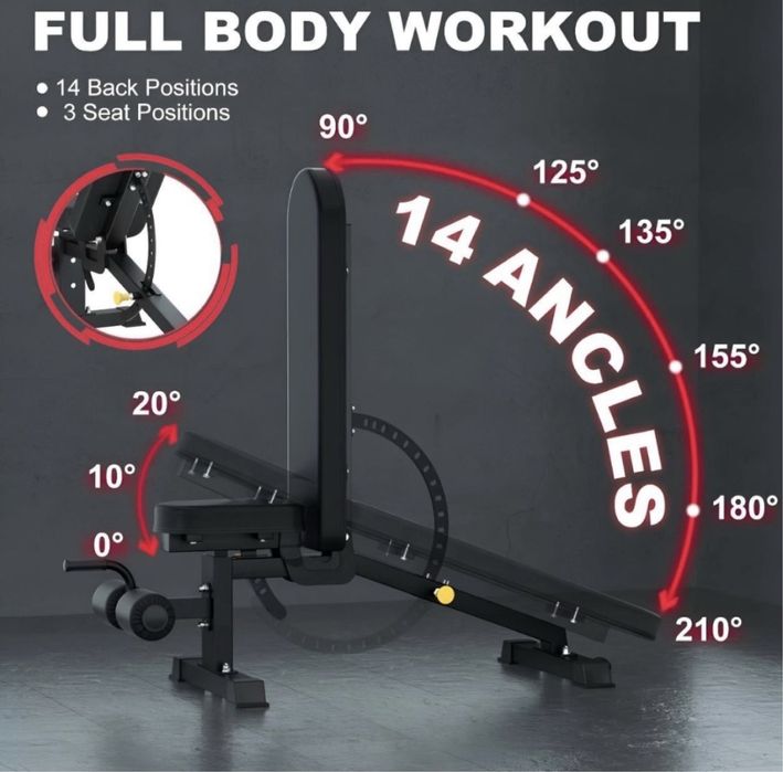 Лежак для пресса и гантелей Скамья для упражнение