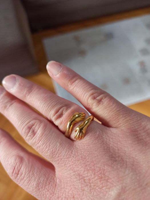 Inele de argint și argint suflat cu aur.