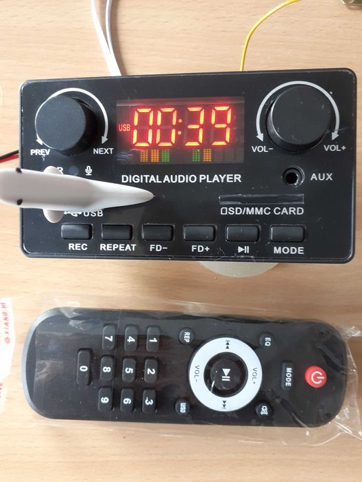 Player  mp 3 radio fm bluetooth recorder tlc