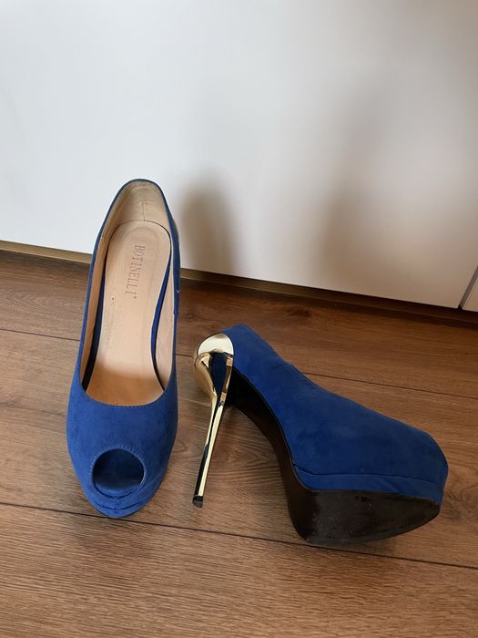 Pantofi eleganti cu toc de 16cm, marimea 38