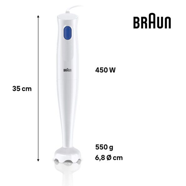 Ръчен пасатор Braun MultiQuick 1 MQ10.000P – като нов