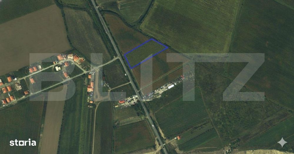 Teren intravilan de vanzare, 7500 mp, str Gorunului, zona Aqua Star