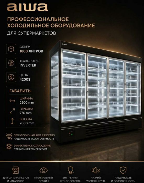 Витрина холодильник