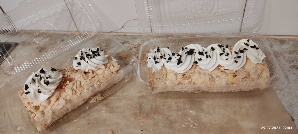 Меренгевый рулет