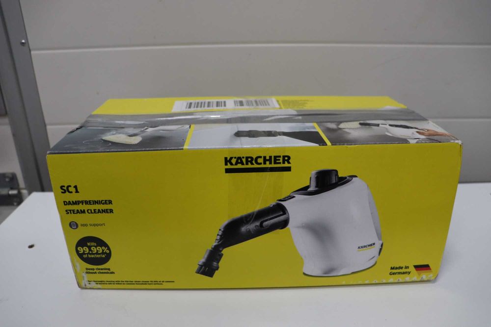 Парочистачка Kärcher SC1, 3 bar, 1200W, капацитет:20кв Резервоар 200мл