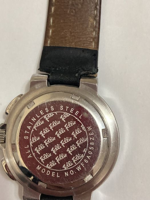 Ceas Damă Folli Follie WF6A058SEW inox cronograf Miyota