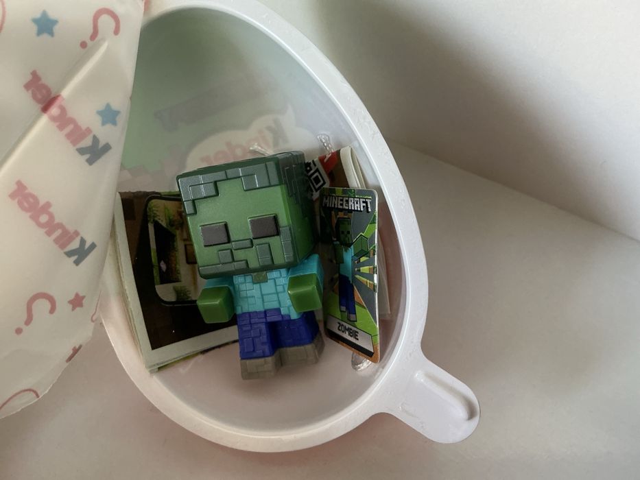 Фигурки майнкрафт киндер джой minecraft kinder joy