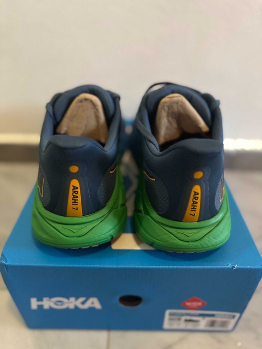 HOKA Men Arahi 7 Wide - Thunder Cloud / Stormy Skies 42
