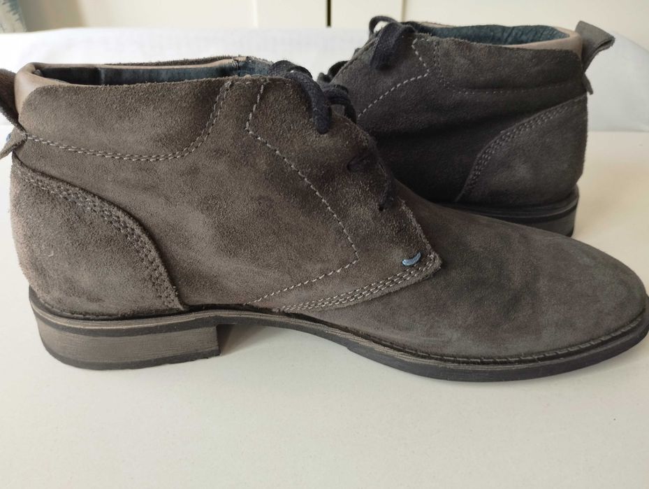 Мъжки боти Bata от естествена кожа, №41