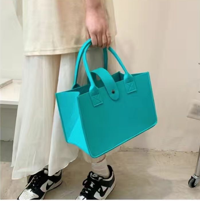 Сумка-шоппер из фетра для мини шоппинга