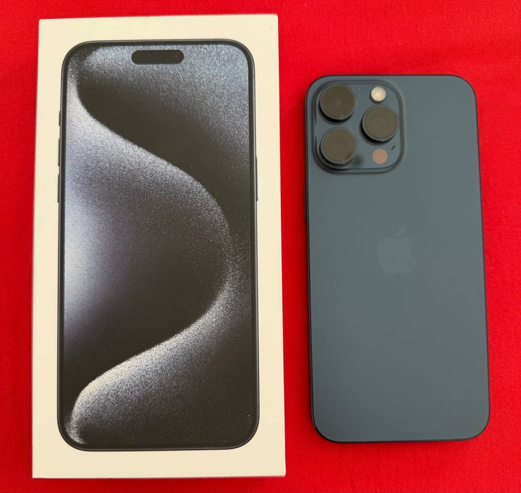 iPhone 15 Pro Max, Blue Titanium, 512 GB