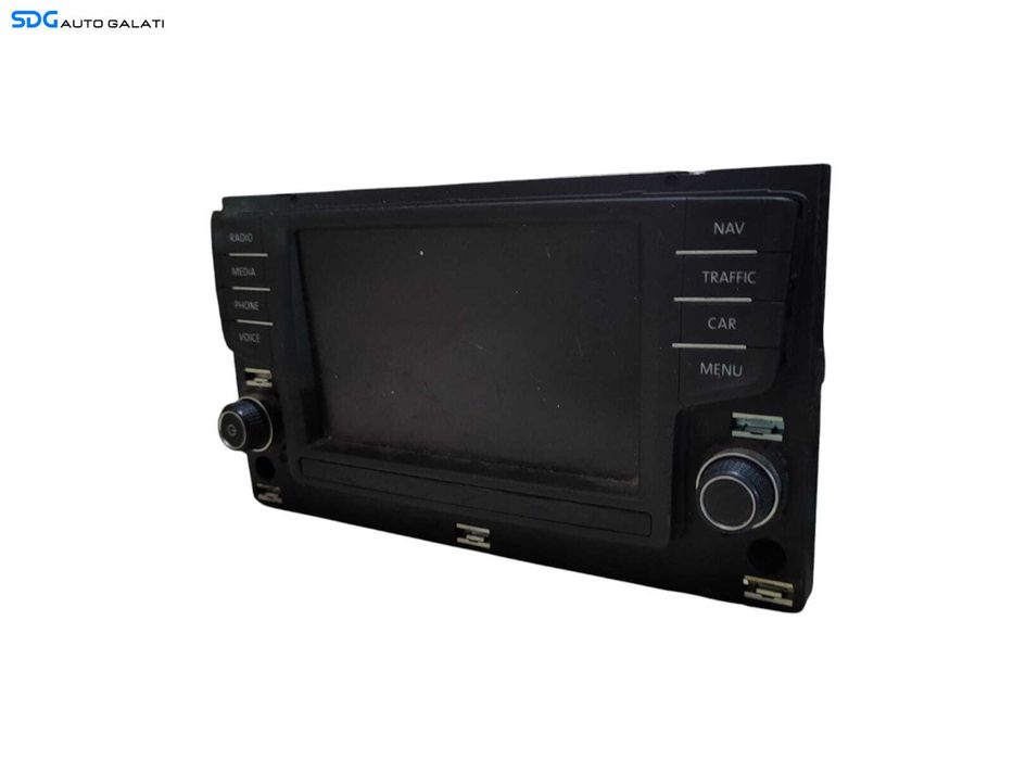 Display Ecran Tactil Touchscreen Radio CD Player Navigatie GPS Volkswagen Tiguan 2016 - 2020 Cod 3G0919605D [LR0564]