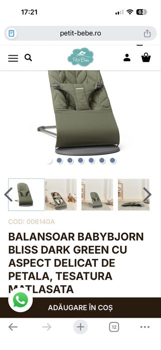 Balansoar Babybjorn