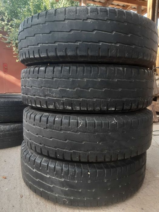 Бусови гуми NORDEX и MATADOR M+S 195/75 R16C грайфер 4-6мм 6 бр.