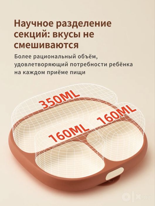 Thyseed детская посуда тарелка для прикорма на присоске