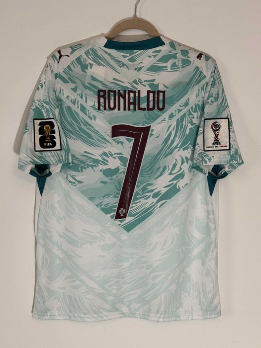 Tricou fotbal Portugalia Away World Cup Ronaldo