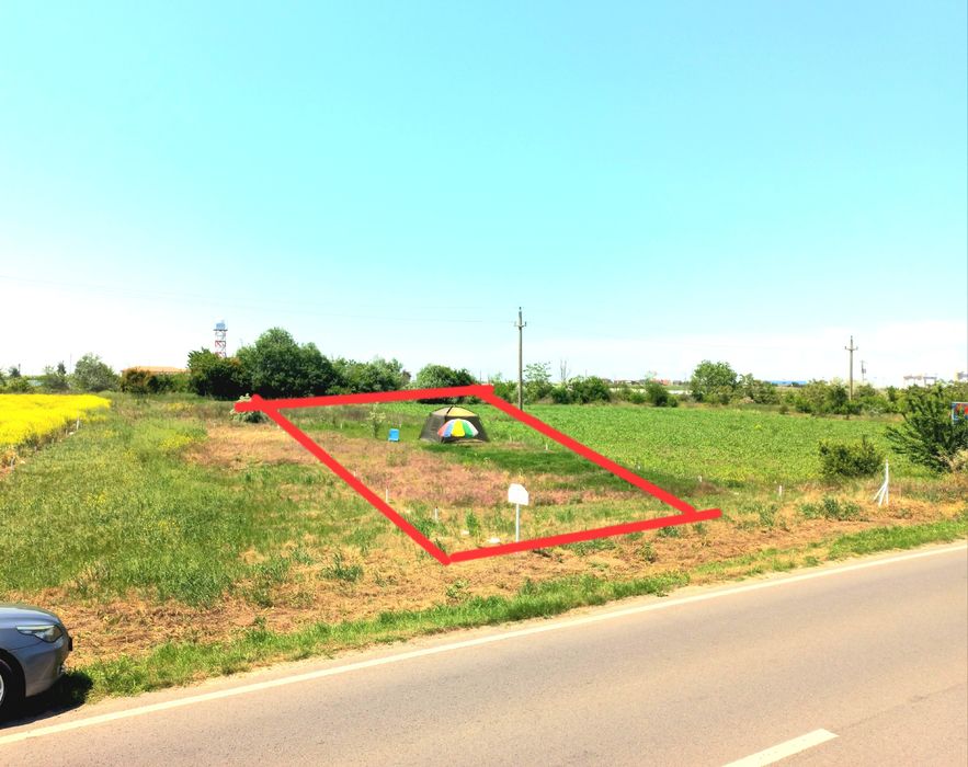 Teren  intravilan ,  500mp-23900€  , 1000mp-45000€, 2 Mai - Vama Veche