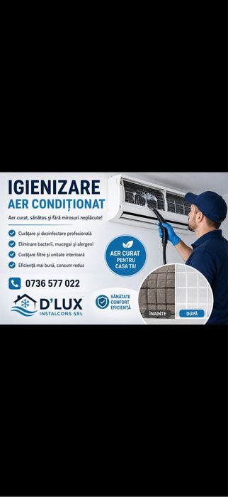 Igienizare profesională aparate de aer condiționat