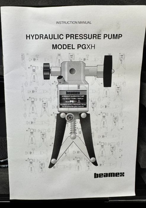 Гидравлический калибровочный насос Beamex PGHH 0 … 700 бар