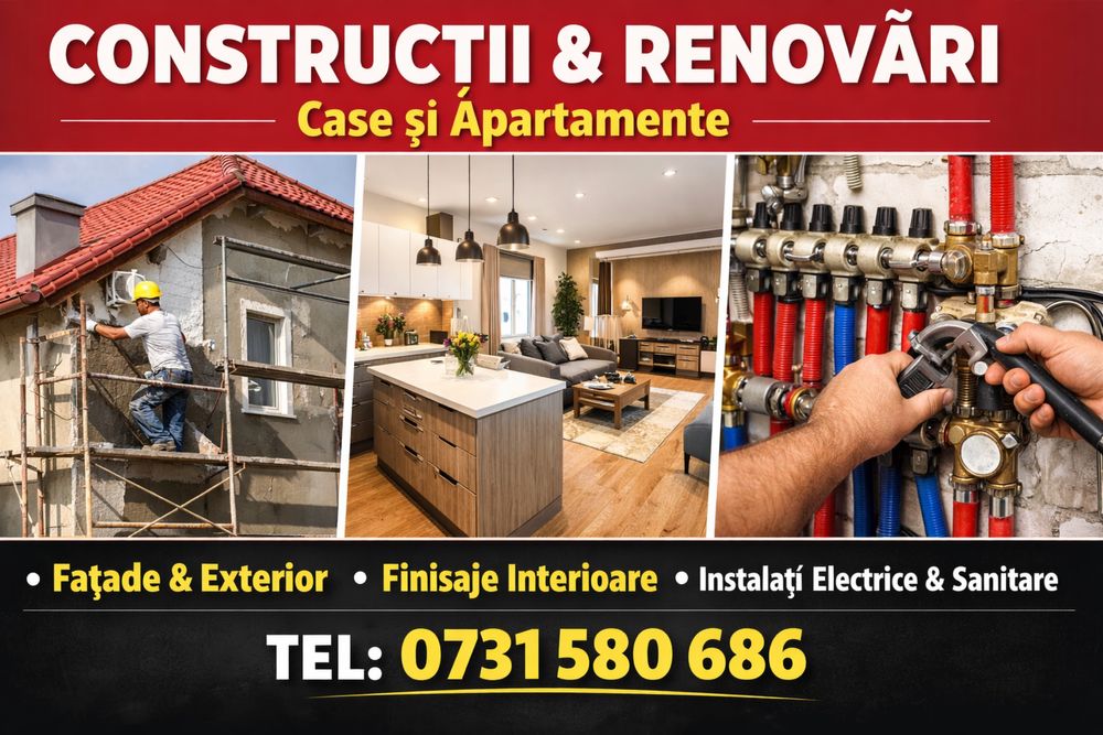 renovari reparatii complete interior-exterior