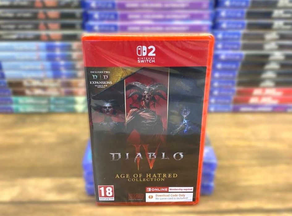Новый Diablo IV: Age of Hatred Collection Nintendo Switch 2/ Дьябло 4