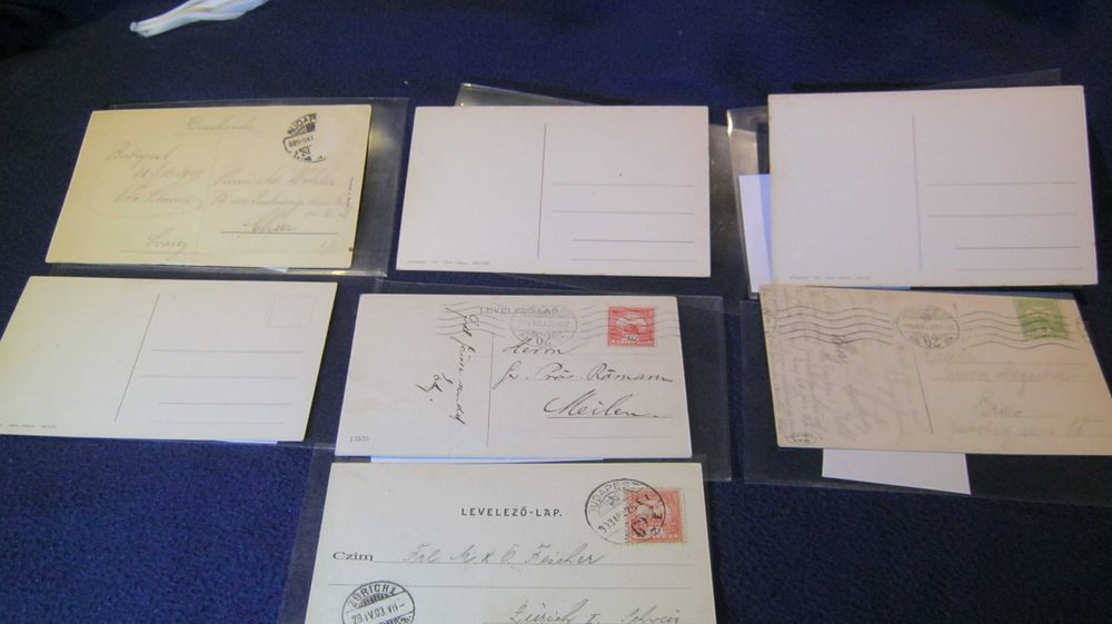 Ilustrate vechi,Carti Postale.Lot 7 buc BUDAPESTA 1903-1917