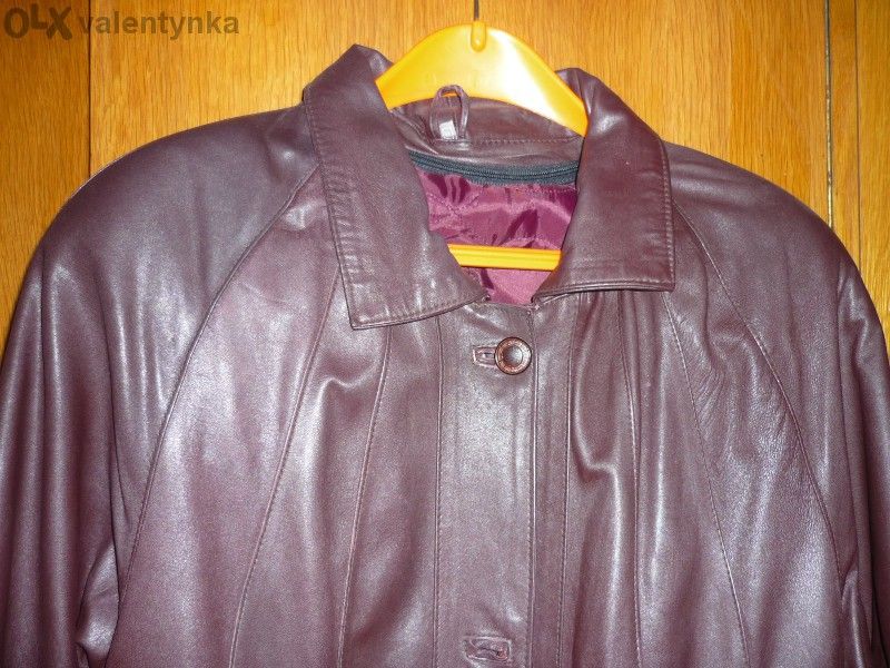 Нова цена! Дамско манто от естествена кожа