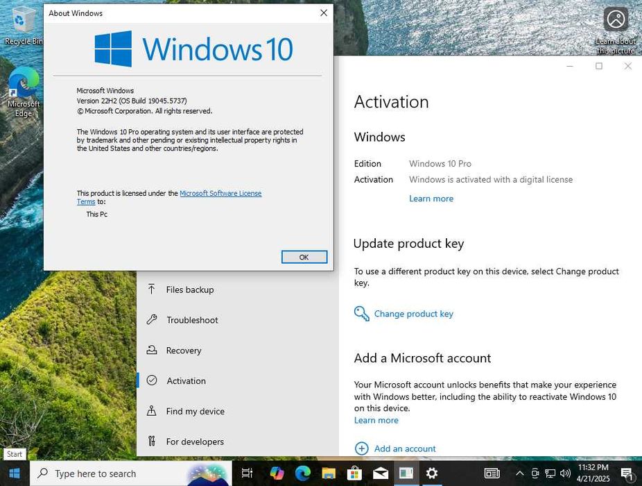 Stick USB 16GB Bootabil cu Windows 10 sau 11  licenta inclusa!