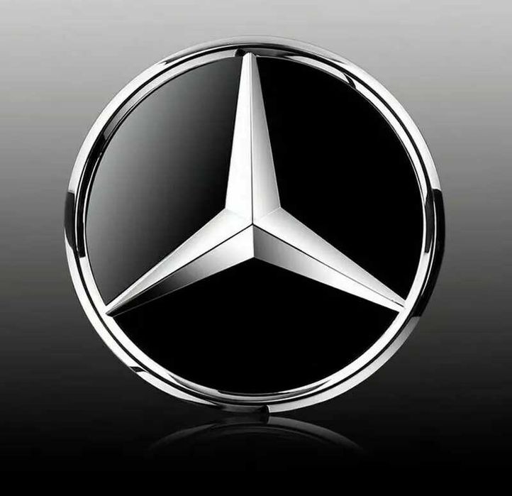 Стъклена емблема лого Mercedes Distronic W205 W204 W213 W253 18.5 cm