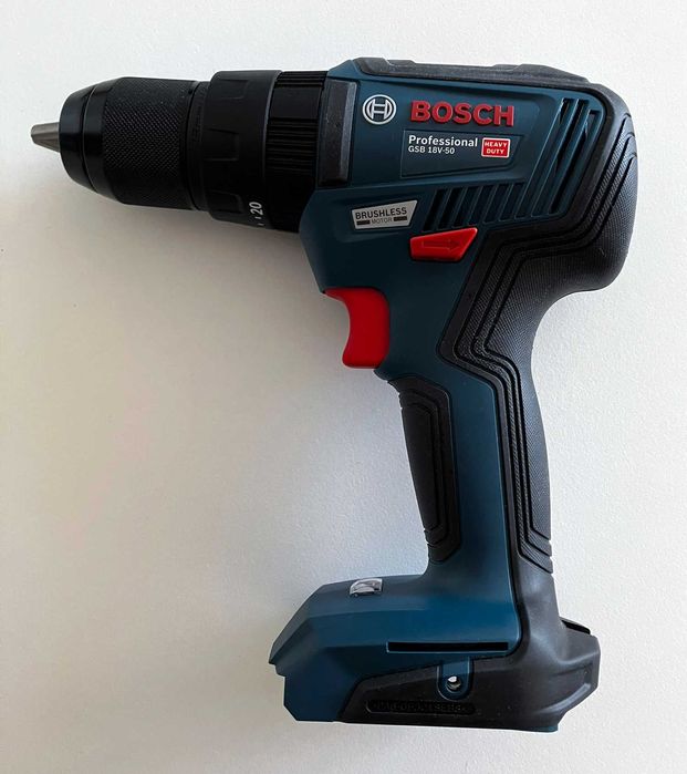 бормашина BOSCH PROFESSIONAL GSB 18V-50 - батерия, зарядно, гаранция