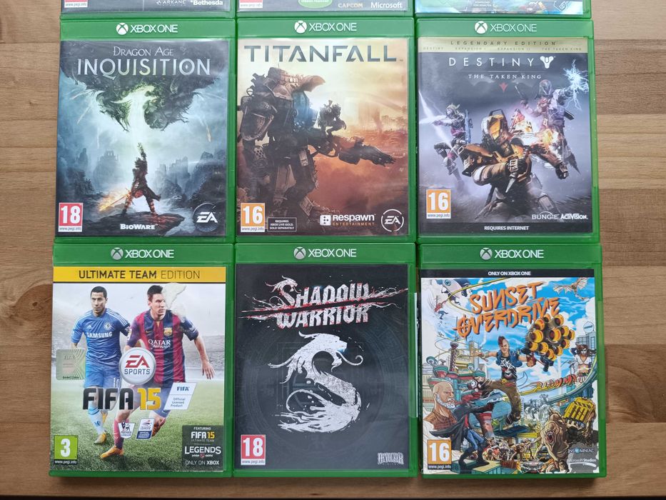 Jocuri Xbox One din colecția personală