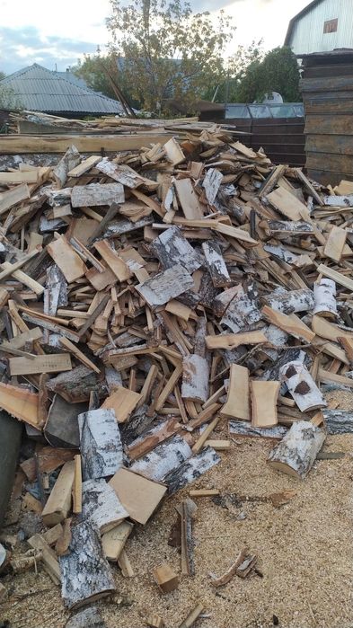 Горбыль березовый пиленный